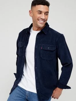 Image of Levis Jackson Worker Overshirt - Navy Blazer Size M Men