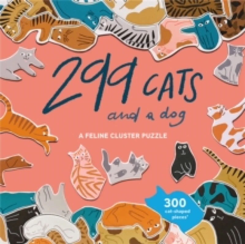 Image of 299 Cats (and a dog) : A Feline Cluster Puzzle Jigsaw