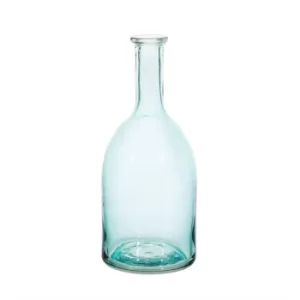 Image of Tanvi Recycled Glass Bud Vase Pale Blue