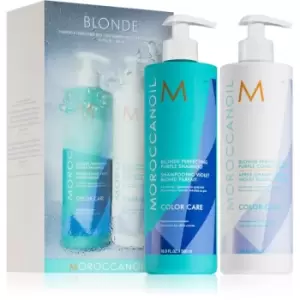 Image of Moroccanoil Color Complete Set (for Blonde Hair) for Women