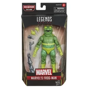 Image of Hasbro Marvel Legends Series Spider-Man Marvel's Frog-Man Figure