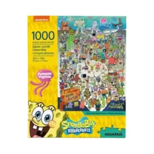 Image of SpongeBob Jigsaw Puzzle Cast (1000 pieces)