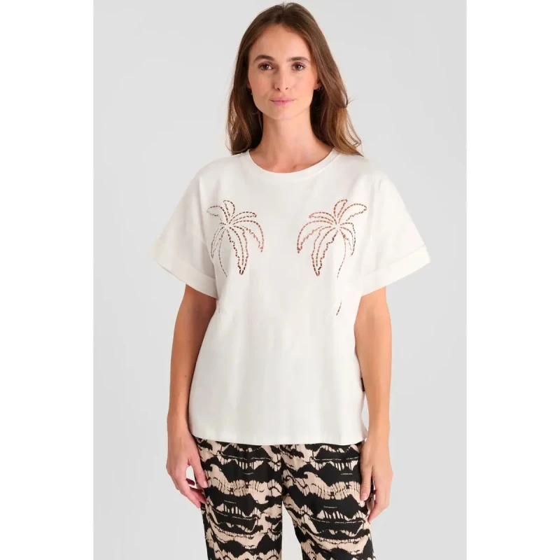 Image of Le Temps des cerises Womens T-Shirt Le Temps des cerises Istan Noir Female S FISTAN0000000MC-1132