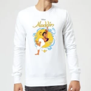 Image of Disney Aladdin Rope Swing Sweatshirt - White