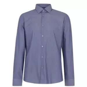 Image of Boss Joe Long Sleeve Shirt - Blue