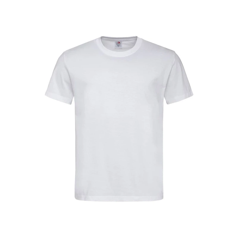 Image of Stedman Classics Mens Stedman Classic Tee in White Size: XS White Male XS