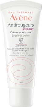Image of Avene Antirougeurs Day Soothing Cream SPF30 40ml