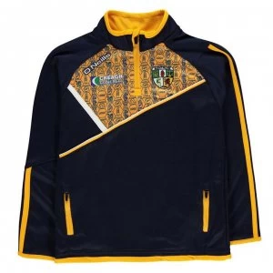 Image of ONeills Antrim Half Zip Pullover Junior Boys - Amber/Marine/Wh
