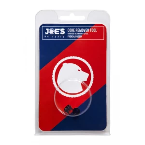 Image of Joe's No Flats CNC Alloy Anodised Presta Core Removal Tool (x2)