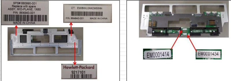 Image of HPE Midplne for HPE pollo 4510