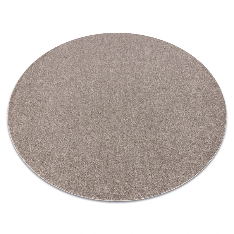Image of RugsX Eton Plus Rug in Beige Size: 150cm diameter Beige Unisex 150cm diameter