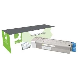 Image of Q-Connect Oki Remanufactured Magenta Laser Toner Ink Cartridge