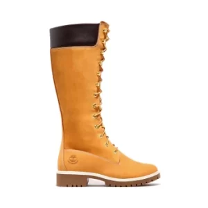 Image of Timberland Premium14" Boot For Her In Yellow, Size 4