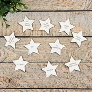 Image of Shining Star Set of 10 Individual Stars