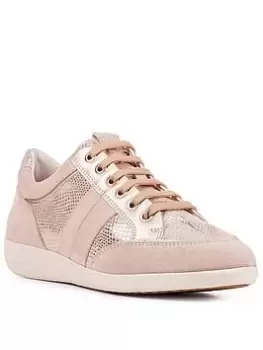 Image of Geox Myria Trainers, Taupe, Size 4, Women
