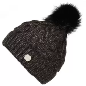 Image of Regatta Womens Lovella III Chunky Knit Bobble Beanie Hat One Size