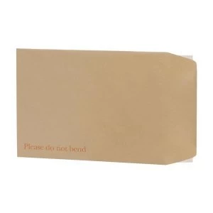 Image of 5 Star Office Envelopes Recycled Board backed Hot Melt Peel and Seal 120gsm Manilla 241x178mm Pack 125