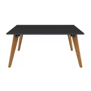 Image of Plateau Office Square Meeting Table - 1400mmX1400mmX740mm - Anthracite