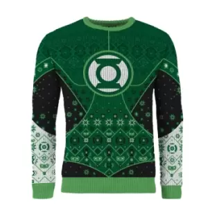 Image of Green Lantern Christmas Jumper (Size M)