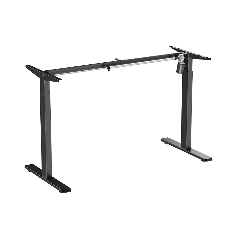 Image of LogiLink Sit-stand desk frame. single motor. easy-use controller. blac