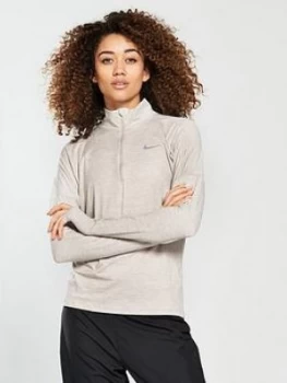Image of Nike Running Dry Element Top Beige Beige Size L Women