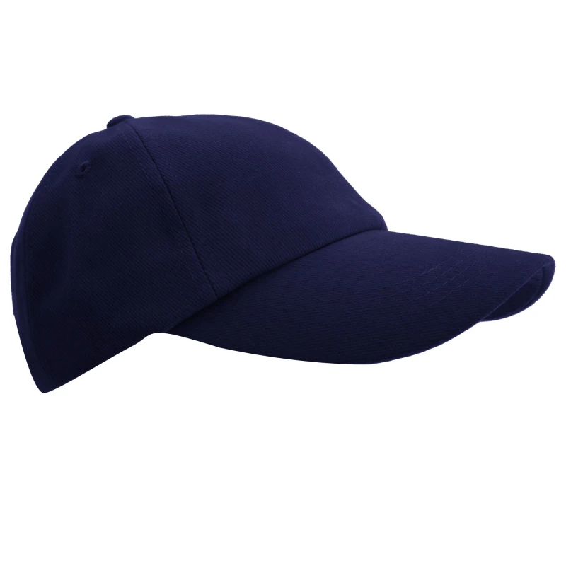 Image of Result Result Men Low Profile Heavy Brushed Cotton Baseball Cap Pack of 2 in Navy Navy One Size Male 5059269084561