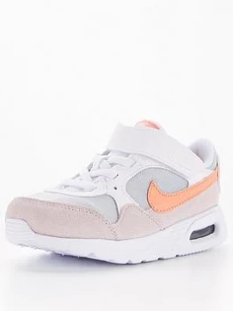 Image of Nike Air Max SC - White/Red , White/Red, Size 5