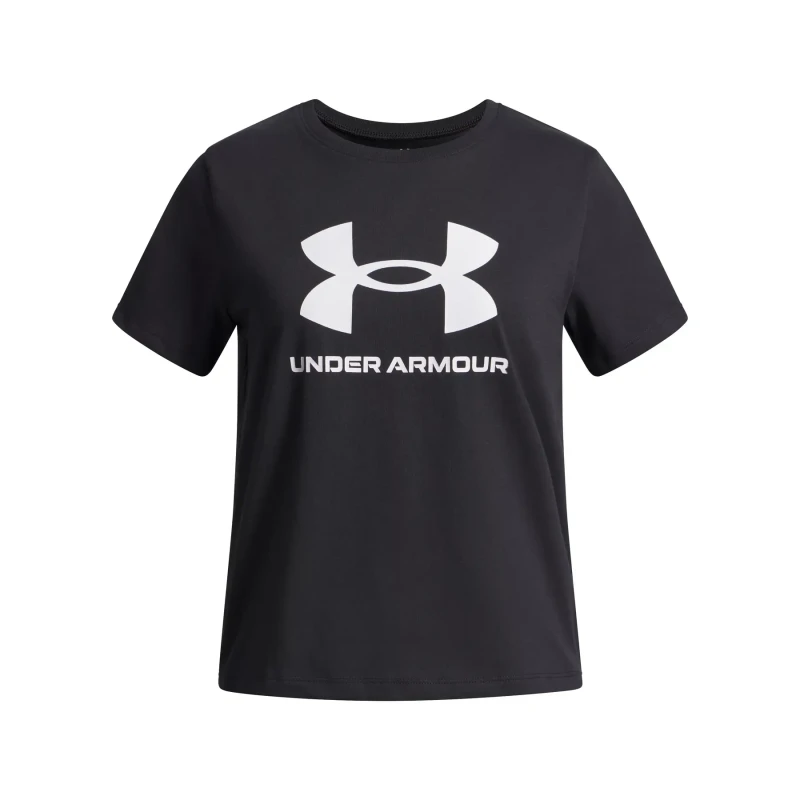 Image of Kid's T-Shirt Under Armour Big Logo Noir Male 8/10 ans