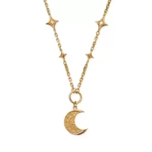 Image of ChloBo Gold Plated Moon Mandala Necklace