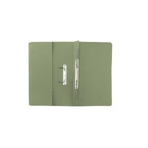 Image of Elite Transfer Spring Pocket File Heavyweight 315gsm Foolscap Green