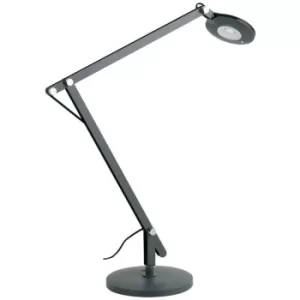 Image of Fan Europe LOCKE LED Reading Desk Lamp Grey 500lm 4000K 55x19.3cm