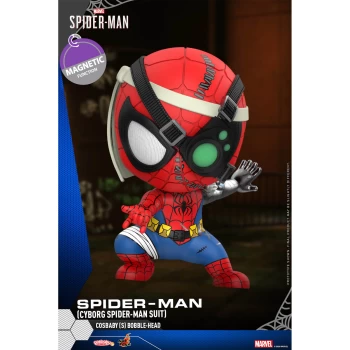 Image of Hot Toys Cosbaby Marvel's Spider-Man [Size S] - Spider-Man (Cyborg Spider-Man Suit Version)