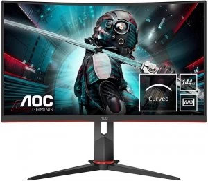 Image of AOC 27" Q27G2U Quad HD Curved LED Gaming Monitor