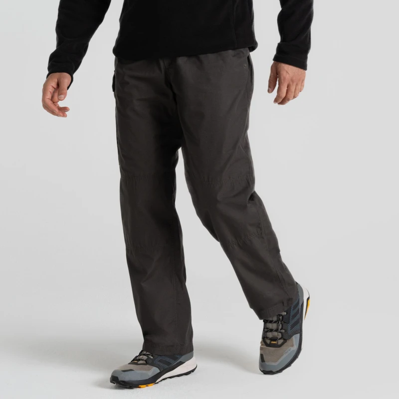 Image of Craghoppers Craghoppers Men Kiwi Classic Trouser II in Grey Size: 36R Grey 36R Male 5063260099578