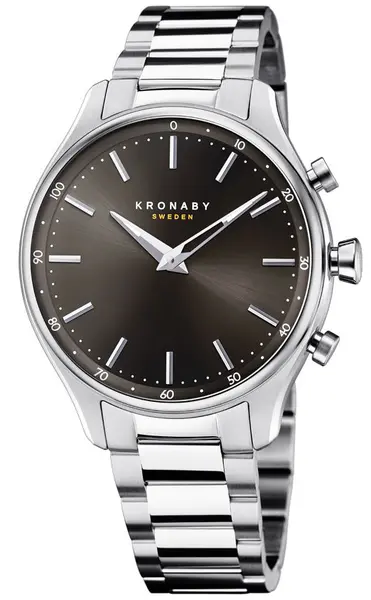 Image of Kronaby Watch Sekel Smartwatch - Black KRB-026