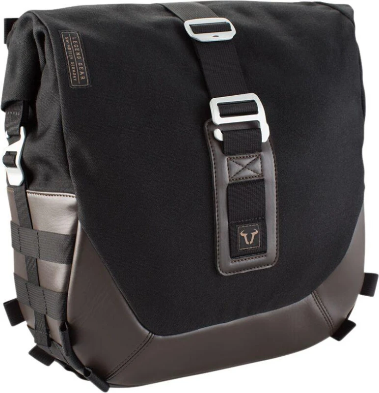 Image of BC.HTA.00.402.10100R - SW Motech Legend Side Pannier Bag System LC For KTM Adventure 790 2019-2024 Rear/Right - Black BC.HTA.00.402.10100R