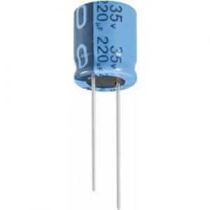 Image of Electrolytic capacitor Radial lead 2mm 22 uF 35