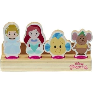 Image of Disney Princess Wooden 4 Figure Set