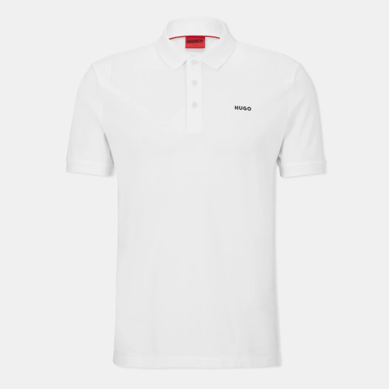 Image of Hugo Donos Polo Shirt Mens - White White M
