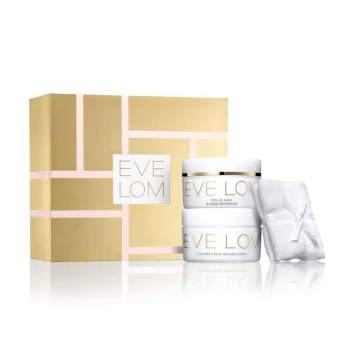 Image of Eve Lom Rescue Ritual Gift Set Cleanser 100ml Rescue Mask 100ml Muslin Cloth - None