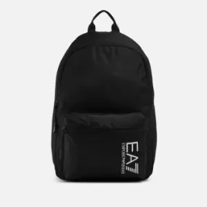Image of EA7 Logo-Print Nylon Backpack