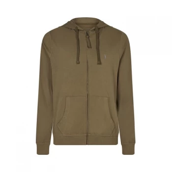 Image of AllSaints Brace Hoodie - RANCH BROWN