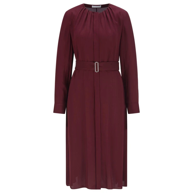 Image of Boss Dibanora1 Dress Red female 8