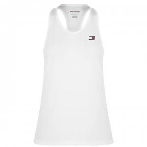 Image of Tommy Sport Back Logo Tank Top - PVH White 100