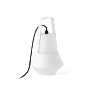 Image of Cat 1 Light Outdoor Table Lamp White IP54, E27