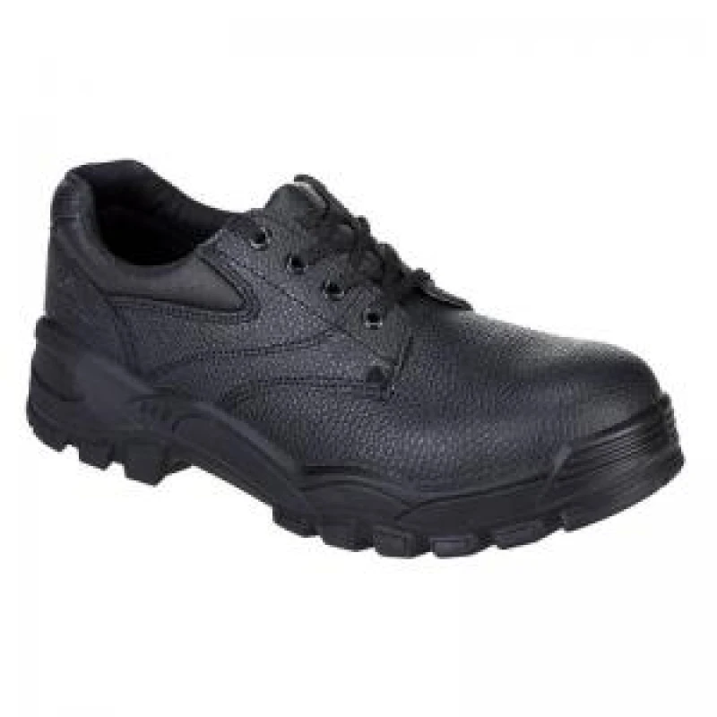 Image of Portwest Steelite S1P Protector Safety Shoes FW14BKR52 Colour: Black