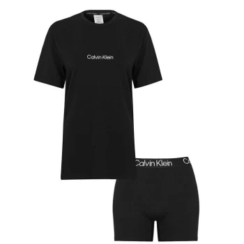 Image of Calvin Klein Mod Structure Pyjama Set - Black UB1