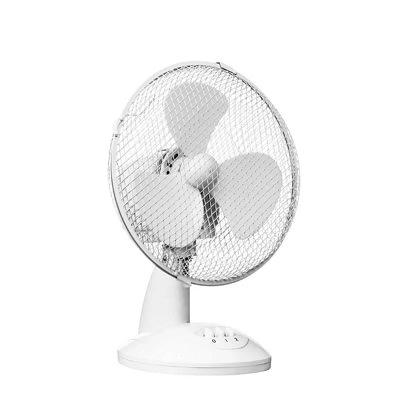 Image of Premier Housewares 2 Speeds Oscillation White Desk Fan White