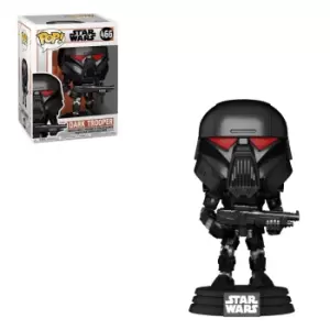 Image of Star Wars The Mandalorian Dark Trooper Funko Pop! Vinyl