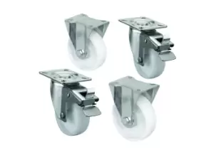 Image of Van Vault S10085 Site & Safe Boxes Castor Set 4pk